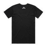 Load image into Gallery viewer, &quot;ALPHA I AM&quot; TEE - BLACK/SILVER

