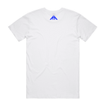Load image into Gallery viewer, "ALPHA I AM" TEE - WHITE/ BLUE
