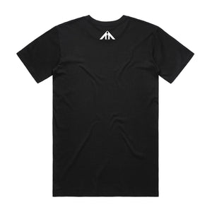 "ALPHA I AM" TEE - BLACK/WHITE